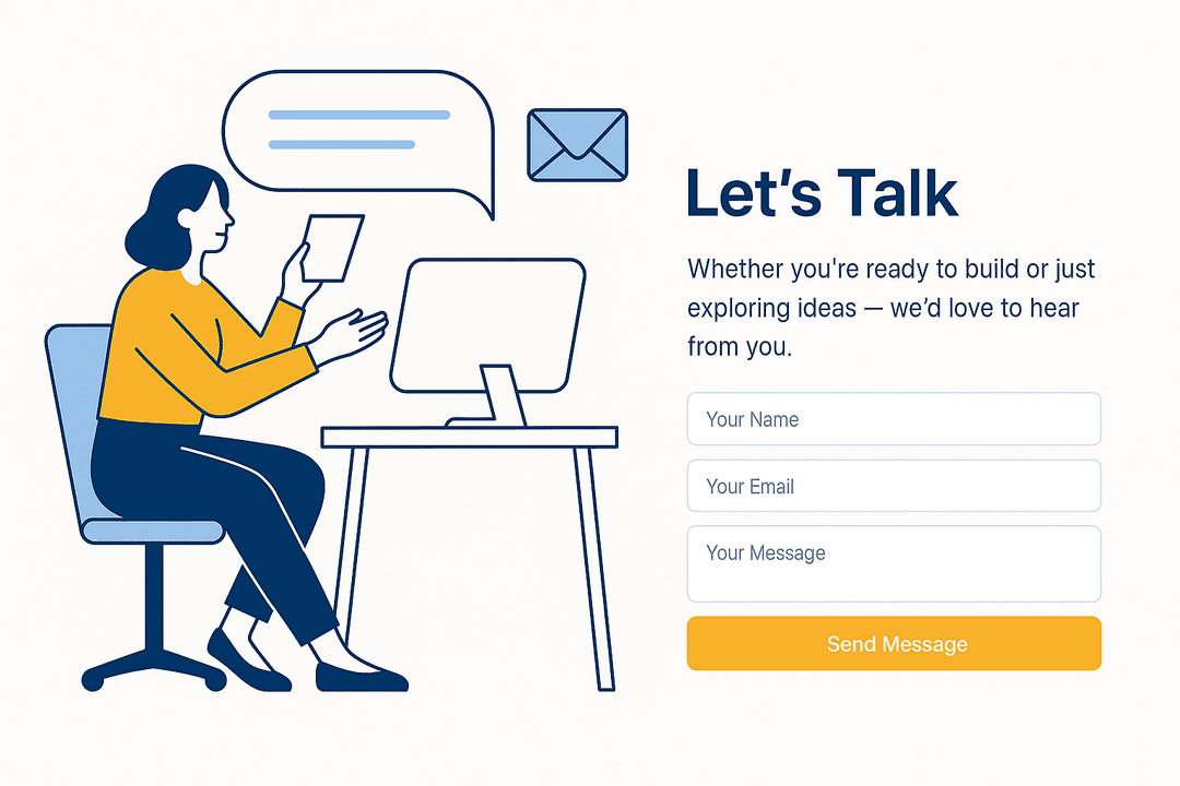 Contact RUKMAYA Illustration